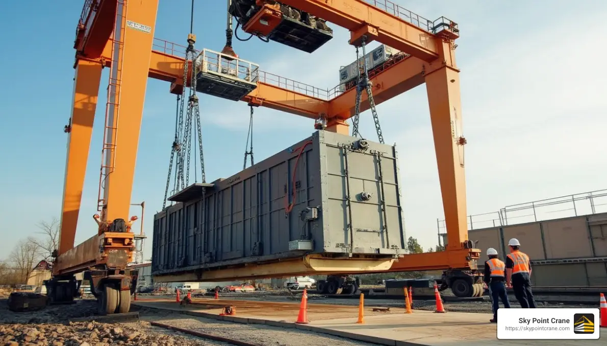 enerpac hydraulic gantry