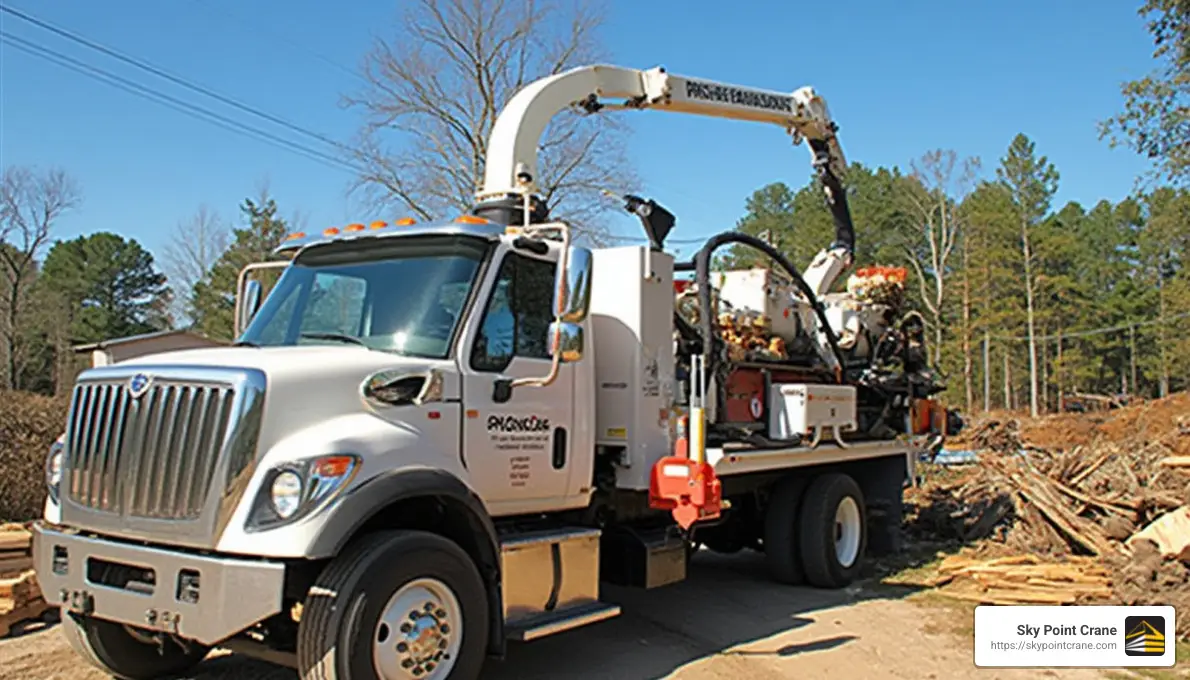 chipper boom truck for sale