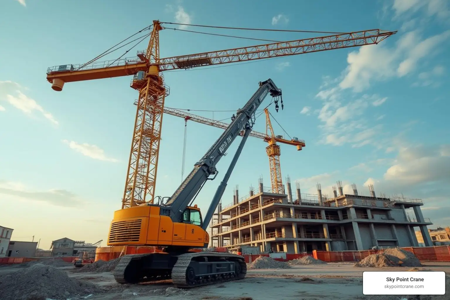 self erecting tower crane training
