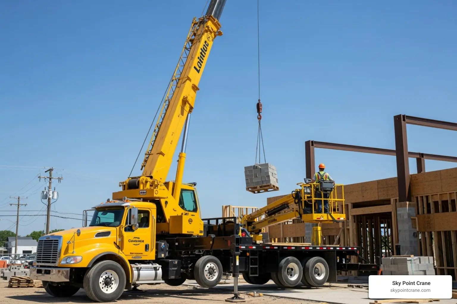 boom truck crane