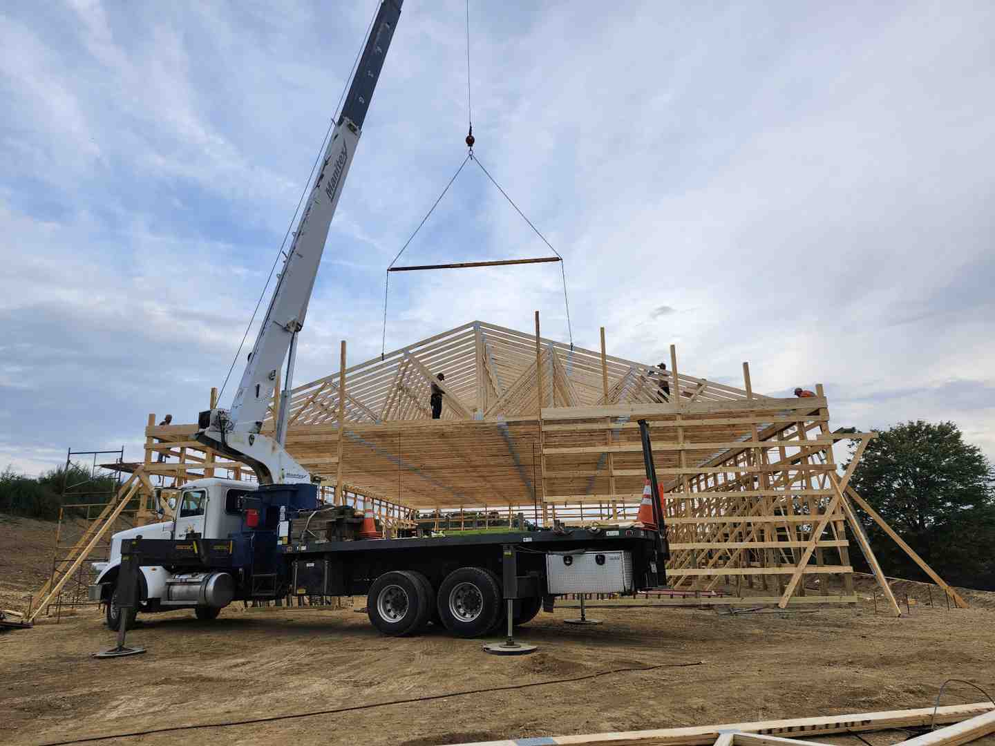 national boom truck crane