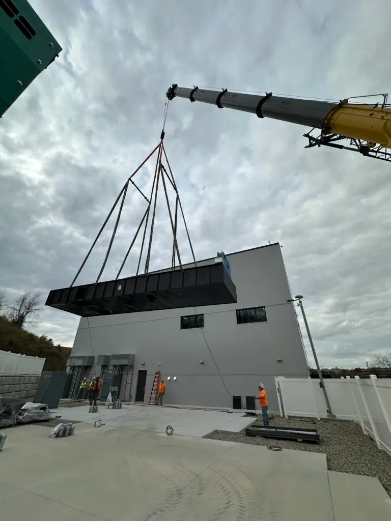 Fuel tank for a backup generator at a datacenter in Western,PA