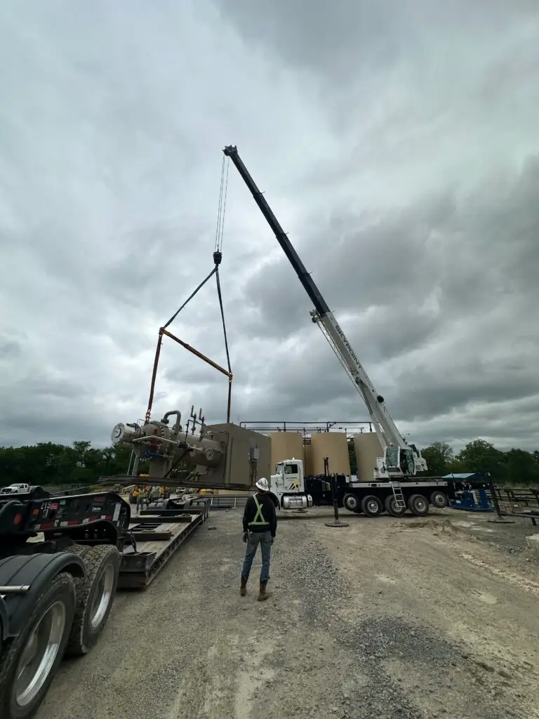 Marcellus gas well pad in Washington County, PA
