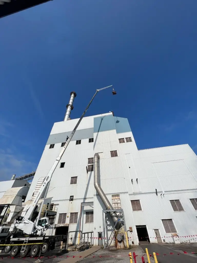 Power plant upgrades at Colver Green Power, a Robindale Energy facility, located near Ebensburg, PA